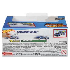 ماشین عقب کش Hot Wheels سری Pull-Back Speeders مدل Dimachinni Veloce, تنوع: HPT04-Dimachinni Veloce, image 10