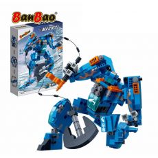 ربات ساختنی 2 در 1 آبی 291 قطعه Banbao, تنوع: 6318-Mech, image 