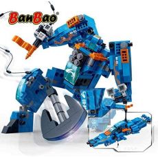ربات ساختنی 2 در 1 آبی 291 قطعه Banbao, تنوع: 6318-Mech, image 3