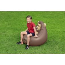 صندلی بادی راحتی طرح حیوانات Bestway مدل میمون, تنوع: 75116BW-Monkey, image 2