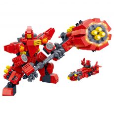 ربات ساختنی 2 در 1 قرمز 351 قطعه Banbao, تنوع: 6316-Mech, image 4
