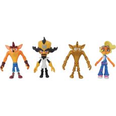 پک 4 تایی فیگور های 11 سانتی کراش باندیکوت Crash Bandicoot, image 5