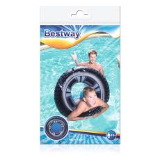 تیوپ بادی 91 سانتی Bestway طرح تایر ماشین, image 