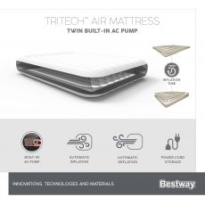 تشک بادی 188 سانتی Bestway مدل Tritech, image 18