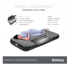 تشک بادی 188 سانتی Bestway مدل Tritech, image 19