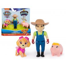 ست فیگورهای اسکای و کشاورز یومی سگ های نگهبان Paw Patrol, تنوع: 6070734-Skye, image 