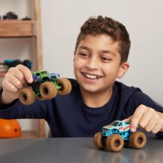 پک تکی ماشین Monster Jam گلی با مقیاس 1:64 مدل Blue Thunder, image 6
