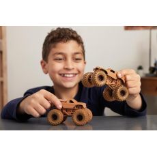 پک تکی ماشین Monster Jam گلی با مقیاس 1:64 مدل Blue Thunder, image 7