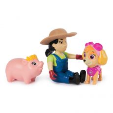 ست فیگورهای اسکای و کشاورز یومی سگ های نگهبان Paw Patrol, تنوع: 6070734-Skye, image 8