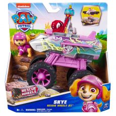 جت نجات با فیگور اسکای سگ های نگهبان Paw Patrol سری Rescue Wheels, تنوع: 6069372-Skye, image 14