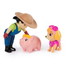 ست فیگورهای اسکای و کشاورز یومی سگ های نگهبان Paw Patrol, تنوع: 6070734-Skye, image 7