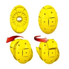 بازی مغناطیسی 55 قطعه‌ای جیومگ مدل Kor Yellow, image 7