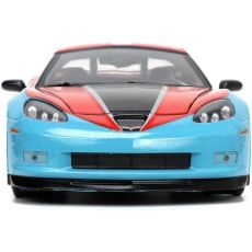 ماشین فلزی شورلت کوروت 2006 مدل Z06 و فیگور فلزی دکتر استرنج با مقیاس 1:24, image 6
