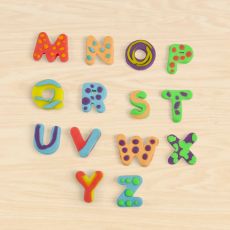 پک 6 تایی خمیربازی به همراه قالب حروف انگلیسی Play Doh, تنوع: E8530-Alphabet, image 4