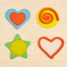 پک 6 تایی خمیربازی به همراه قالب اشکال Play Doh, تنوع: E8530-Shape, image 5