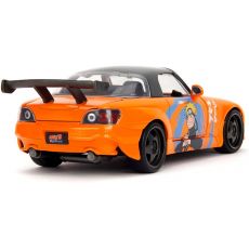 ماشین فلزی هوندا 2001 مدل S2000 و فیگور فلزی ناروتو با مقیاس 1:24, تنوع: 253255084-Naruto, image 3