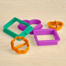 پک 6 تایی خمیربازی به همراه قالب اشکال Play Doh, تنوع: E8530-Shape, image 6