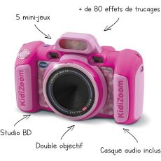 دوربین هوشمند Vtech مدل Kidizoom Duo FX صورتی, image 6