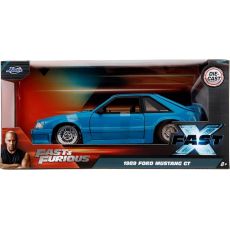 ماشین فلزی فورد موستانگ 1989 جی تی Fast & Furious با مقیاس 1:24, image 6