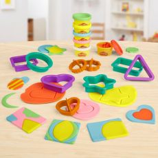 پک 6 تایی خمیربازی به همراه قالب اشکال Play Doh, تنوع: E8530-Shape, image 3