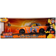 ماشین فلزی هوندا 2001 مدل S2000 و فیگور فلزی ناروتو با مقیاس 1:24, تنوع: 253255084-Naruto, image 6