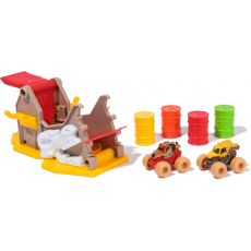 ست بازی Monster Jam Mini Jams مدل Earthshaker Boneyard Blaster, image 13