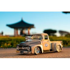 ماشین فلزی فورد 1956 مدل F-100 و فیگور فلزی Guile با مقیاس 1:24, تنوع: 253255057-Guile, image 3