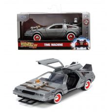 ماشین زمان فلزی Back to the Future 3 با مقیاس 1:32, image 