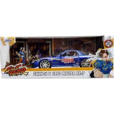 ماشین فلزی مزدا 1993 مدل RX-7 و فیگور فلزی Chun-Li با مقیاس 1:24, تنوع: 253255062-ChunLi, image 11