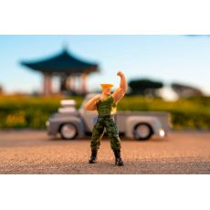 ماشین فلزی فورد 1956 مدل F-100 و فیگور فلزی Guile با مقیاس 1:24, تنوع: 253255057-Guile, image 2