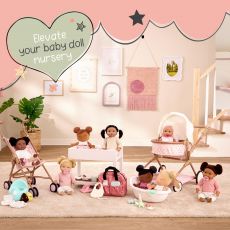 عروسک 35 سانتی پسر LullaBaby با موهای طلایی, image 7