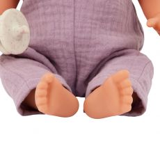 عروسک نوزاد 35 سانتی LullaBaby با لباس یاسی, image 5