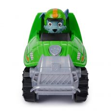 ماشین لاک پشتی با فیگور راکی سگ های نگهبان Paw Patrol سری Jungle Pups, تنوع: 6067778-Rocky, image 9