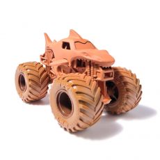 پک تکی ماشین Monster Jam گلی با مقیاس 1:64 مدل Megalodon, تنوع: 6065345-Megalodon, image 2