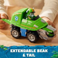 ماشین لاک پشتی با فیگور راکی سگ های نگهبان Paw Patrol سری Jungle Pups, تنوع: 6067778-Rocky, image 5