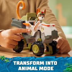 ماشین میمونی با فیگور تراکر سگ های نگهبان Paw Patrol سری Jungle Pups, تنوع: 6067778-Tracker, image 2