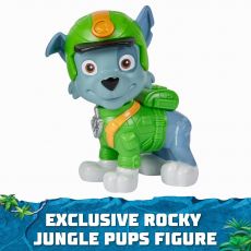 ماشین لاک پشتی با فیگور راکی سگ های نگهبان Paw Patrol سری Jungle Pups, تنوع: 6067778-Rocky, image 11