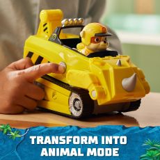 ماشین راینو با فیگور رابل سگ های نگهبان Paw Patrol سری Jungle Pups, تنوع: 6067778-Rubble, image 4