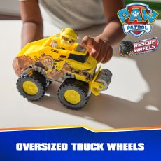 بولدوزر نجات با فیگور رابل سگ های نگهبان Paw Patrol سری Rescue Wheels, تنوع: 6069372-Rubble, image 5