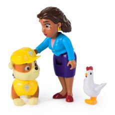 ست فیگورهای رابل و شهردار گودوی سگ های نگهبان Paw Patrol, تنوع: 6070734-Rubble, image 3