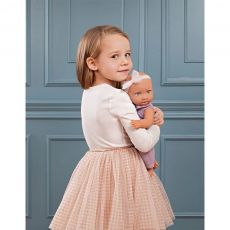 عروسک نوزاد 35 سانتی LullaBaby با لباس یاسی, image 2