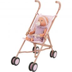عروسک نوزاد 35 سانتی LullaBaby با لباس یاسی, image 3
