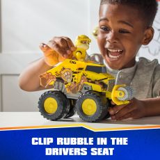 بولدوزر نجات با فیگور رابل سگ های نگهبان Paw Patrol سری Rescue Wheels, تنوع: 6069372-Rubble, image 3