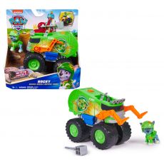 ماشین نجات با فیگور راکی سگ های نگهبان Paw Patrol سری Rescue Wheels, تنوع: 6069372-Rockey, image 
