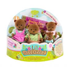 خانواده 4 نفری خرس های Li'l Woodzeez مدل Healthnuggle Bear, image 2
