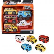 پک 5 تایی ماشین های حمل و نقل Nikko Toys سری Road Rippers, image 