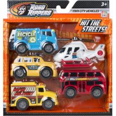 پک 5 تایی ماشین های حمل و نقل Nikko Toys سری Road Rippers, image 6
