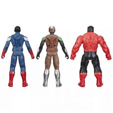 پک 3 تایی ابرقهرمانان 28 سانتی مارول سری Captain America Brave New World, image 4