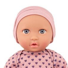 عروسک نوزاد 35 سانتی LullaBaby با لباس گلبهی قلبی, image 4