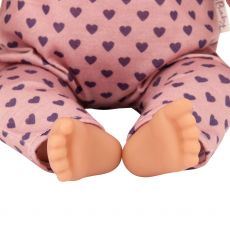 عروسک نوزاد 35 سانتی LullaBaby با لباس گلبهی قلبی, image 6